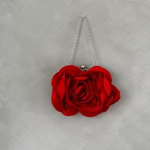 Red Rose Clutch